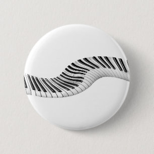De Piano van het Toetsenbord van de Instrumenten Ronde Button 5,7 Cm