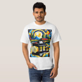 De piano wacht 4 t-shirt (Voorkant volledig)