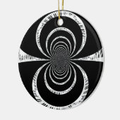 De pianoketoetsen aanpakken keramisch ornament (Links)