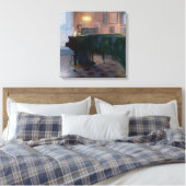 De pianospeler (pianist) (Vrouw muzikant) Canvas Afdruk (Insitu (Slaapkamer))