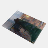 De pianospeler (pianist) (Vrouw muzikant) Deurmat (Schuin)