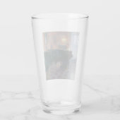 De pianospeler (pianist) (Vrouw muzikant) Glas (Achterkant)