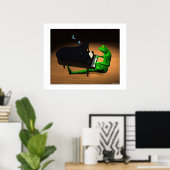 De pianospeler poster (Thuiskantoor)