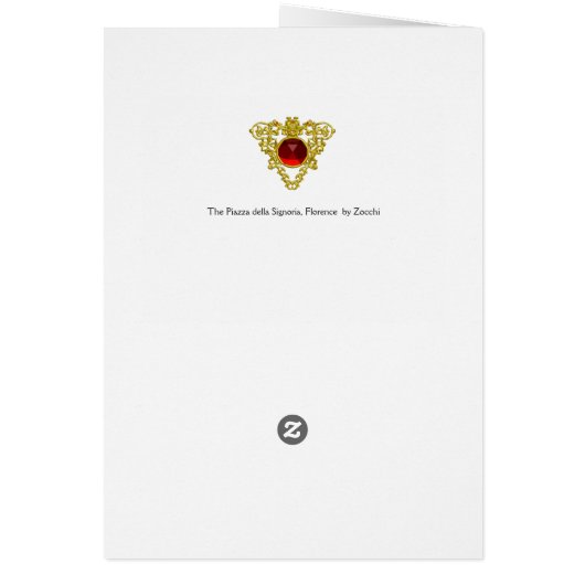 De Piazza della Signoria in Florence (Achterkant)