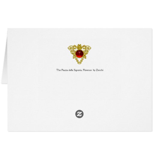 De Piazza della Signoria in Florence (Achterkant Horizontaal)