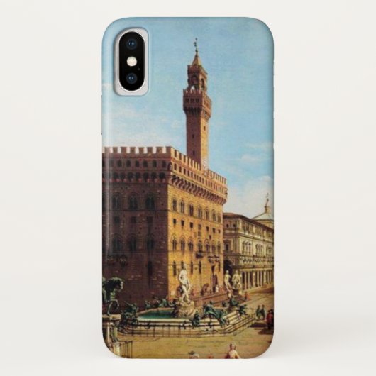 De Piazza della Signoria in Florence Case-Mate iPhone Case (Achterkant)