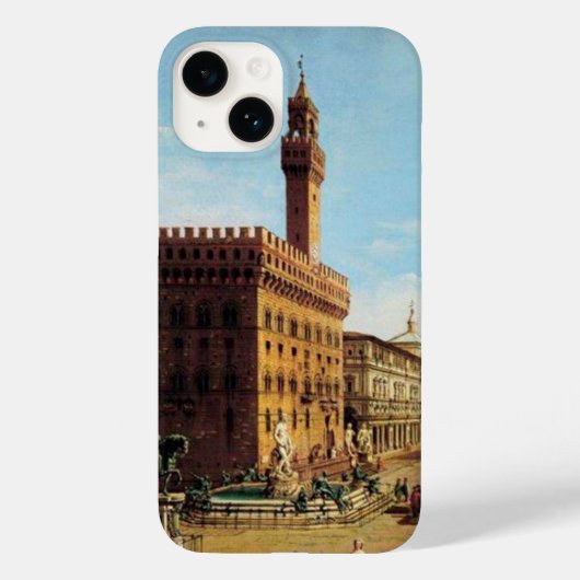 De Piazza della Signoria in Florence Case-Mate iPhone Case (Achterkant)