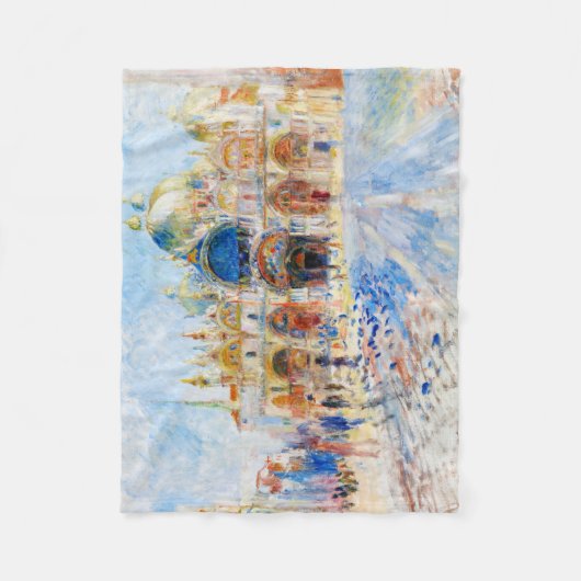 De Piazza San Marco, Renoir Fleece Deken (Voorkant)