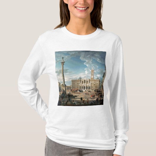 De Piazza Santa Maria Maggiore, 1752 T-shirt (Voorkant)