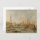 De Piazzetta en de Palazzo Ducale Briefkaart (Voorkant / Achterkant)