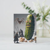 De Pickle Horror Briefkaart (Staand voorkant)
