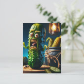 De Pickle Horror Briefkaart (Staand voorkant)