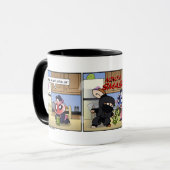 De Pickle Ninja Mok (Voorkant links)