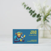 De Pickle Primate Pro Visitekaartje (Staand voorkant)