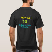 De Pickleball Invaller T-shirt (Achterkant)