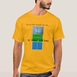 De Pickleball Non-Volley Zone, Kitchen Humor T-shirt