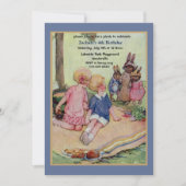 De picknick-uitnodiging kaart (Voorkant)