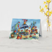 De Picknick van de gnoom Kaart (Gele Bloem)