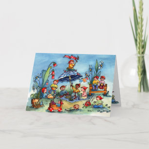 De Picknick van de gnoom Kaart
