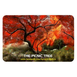 De picknickboom magneet