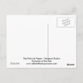 De Pickwick Papers - sergeant Buzfuz Briefkaart (Achterkant)