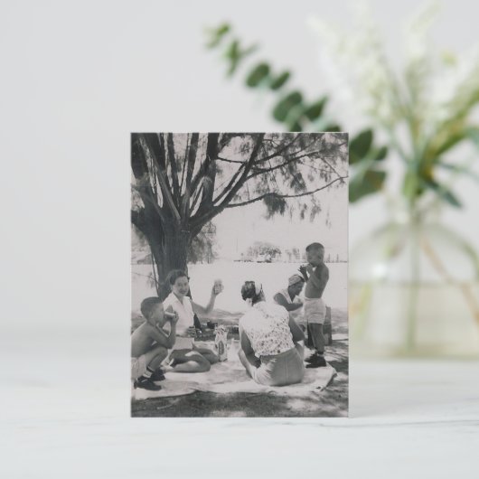 DE PICNIC #25 BRIEFKAART (Staand voorkant)