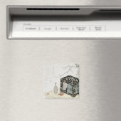 De Picnic Hamper Magneet (Insitu (Vaatwasser))