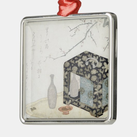 De Picnic Hamper Metalen Ornament (Links)