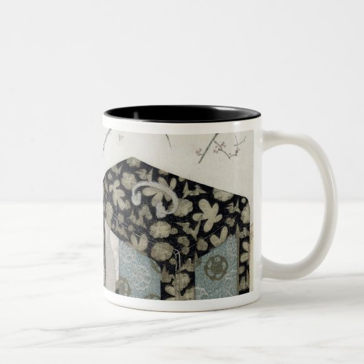 De Picnic Hamper Tweekleurige Koffiemok (Rechts)