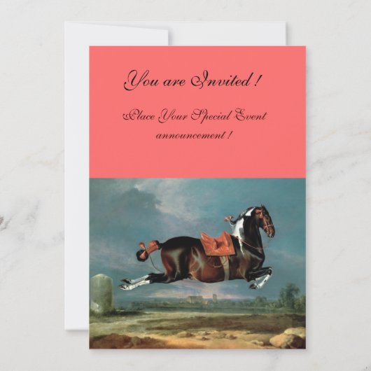 De Piebald Piebald Horse "Ceheld-opfok" Kaart (Achterkant)