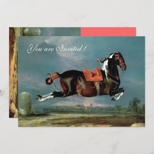 De Piebald Piebald Horse "Ceheld-opfok" Kaart (Voorkant / Achterkant)