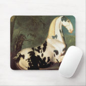 De Piebald Stallion van de Eisgruber-studie Muismat (Met muis)