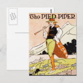 De Pied Piper Kinderkinderkamer Briefkaart (Voorkant / Achterkant)