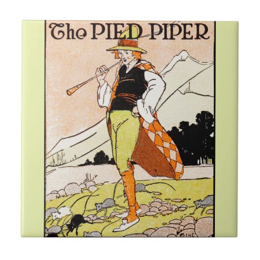 De Pied Piper Kinderkinderkamer Tegeltje (Voorkant)