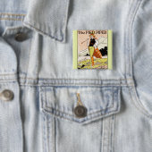 De Pied Piper Kinderkinderkamer Vierkante Button 5,1 Cm (In situ)