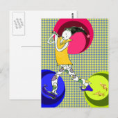De Pied Piper van Hamelin Briefkaart (Voorkant / Achterkant)