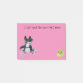 De piek Post-it® notes 4 x 3 (Voorkant)