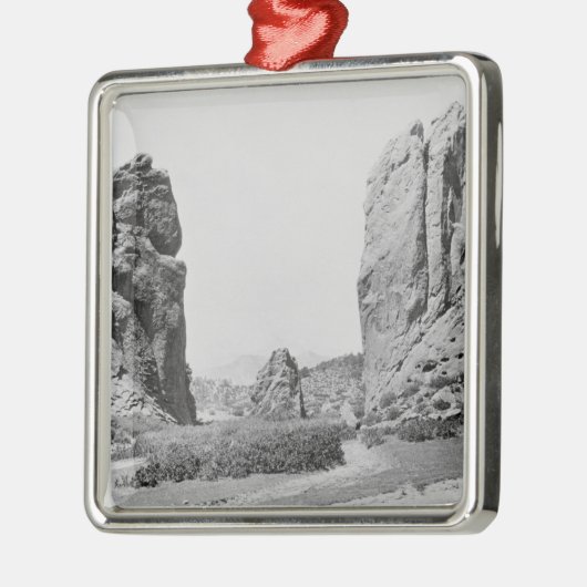 De piek van de Gateway en van Pike Metalen Ornament (Links)