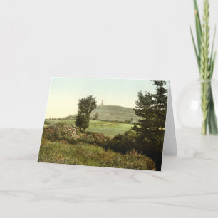 De Piek van Glastonbury, Somerset, Engeland Kaart