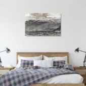 De piek van Teneriffe, Sante Cruz Canvas Afdruk (Insitu (Slaapkamer))