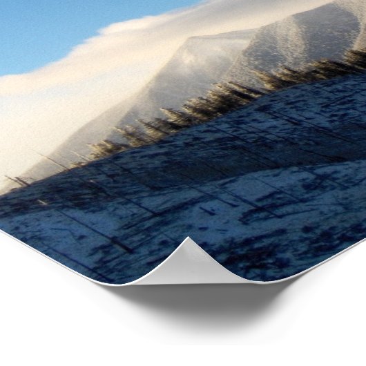 De pieken van het personeel in San Francisco in he Poster (Hoek)