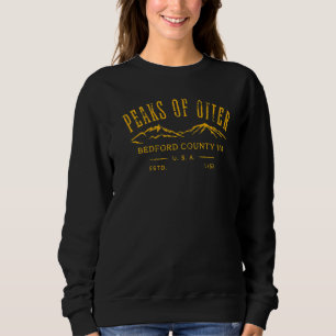 De pieken van Otter Bedford County Virginia vervor Trui