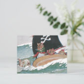 De piene ratten en de grote Noordse vissen Briefkaart (Staand voorkant)