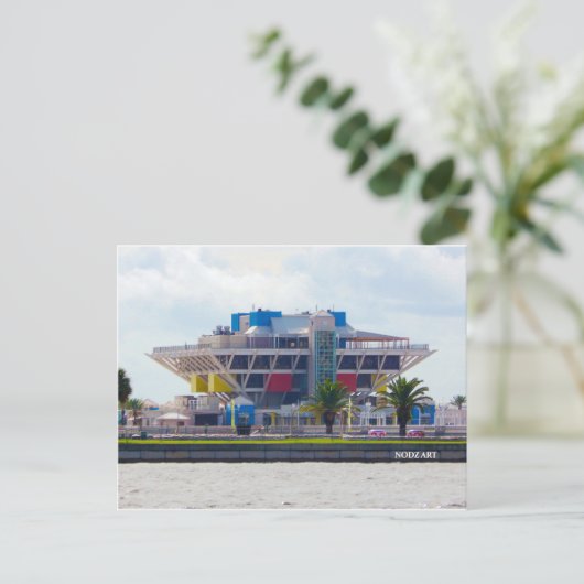 De pier briefkaart (Staand voorkant)