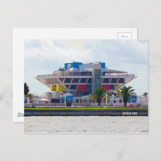 De pier briefkaart (Voorkant / Achterkant)