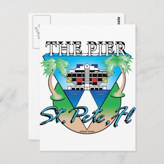 DE PIER BRIEFKAART (Voorkant / Achterkant)