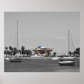 De pier poster (Voorkant)