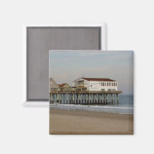 De pier van de oude Orchard Beach Magneet (Voorkant / Achterkant)