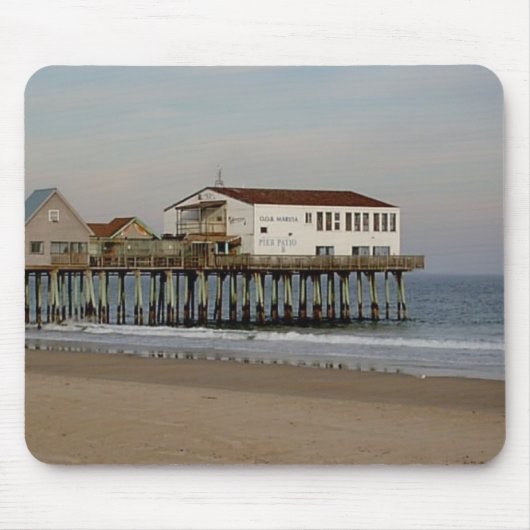 De pier van de oude Orchard Beach, Maine Muismat (Voorkant)