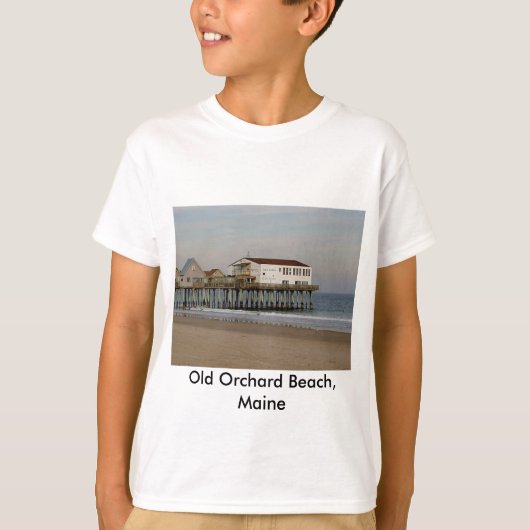 De pier van de oude Orchard Beach T-shirt (Voorkant)